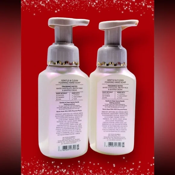 NEW Whipped White Cocoa Hand Soap - Cream - Picture 4 of 5